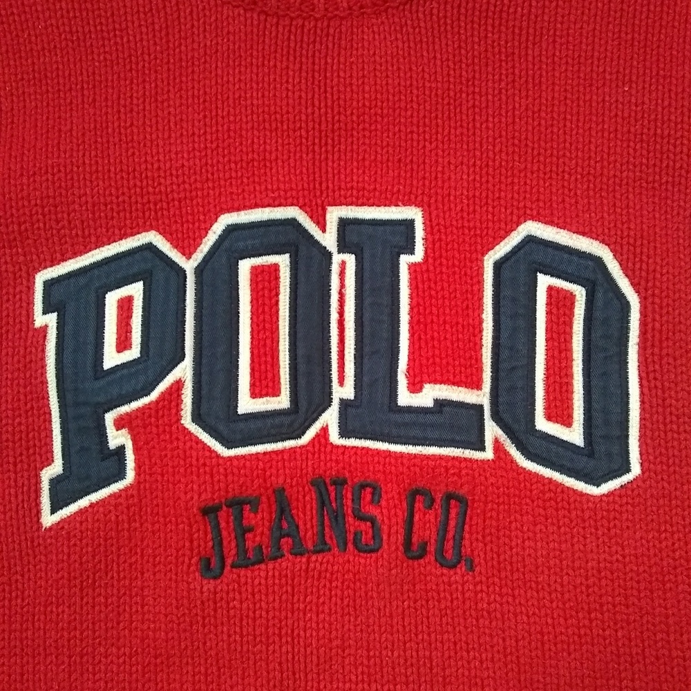 Vintage Polo Jean's Co. Ralph Lauren Sweater - Picture 3 of 4